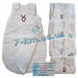 Спальный мешок для детей NvS30501b (100% коттон) 3 шт (70*45 р-р)