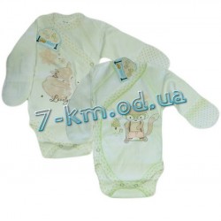 Боди для младенцев LenLa5T014 интерлок 2 шт (0-3 мес)