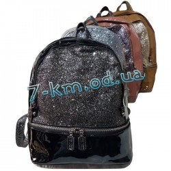 Рюкзак для девочек Kais014 экокожа/лак 1 шт (В-34, Ш-28см)