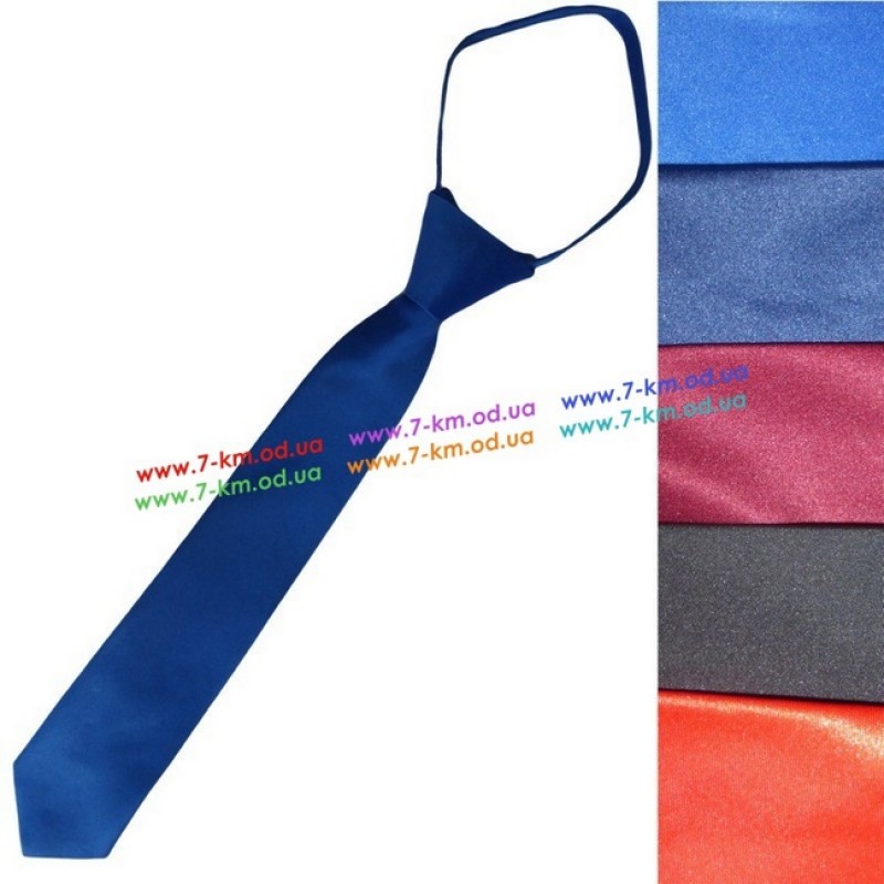 Галстуки на кнопке RaPa2728 микрофибра 10 шт (5-15 лет)