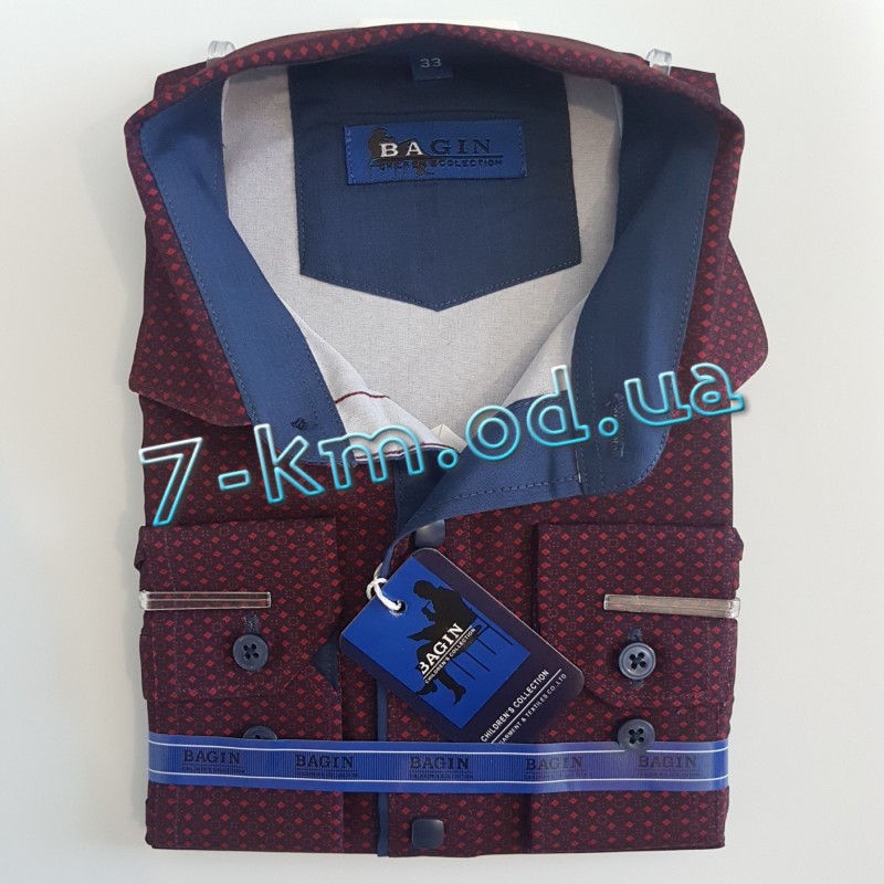 Рубашка для мальчиков д/р Vov4-4 коттон 9 шт (28-36 р)