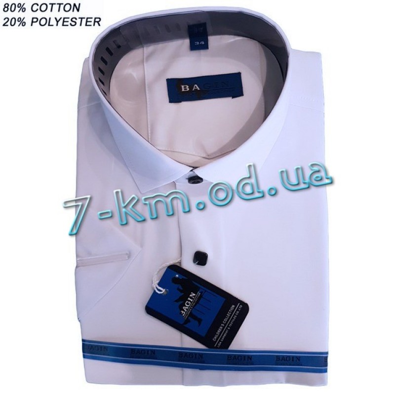 Рубашка для мальчиков к/р Vov15-3 коттон 9 шт (28-36 р)