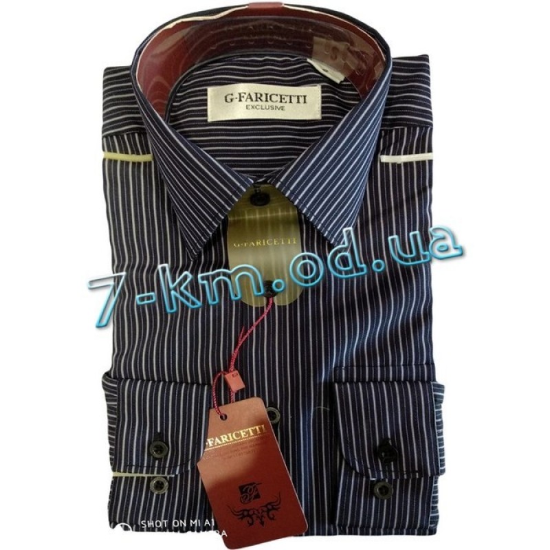 Рубашка д/р для мальчиков RaPa40407 коттон 8 шт (31-38 р)