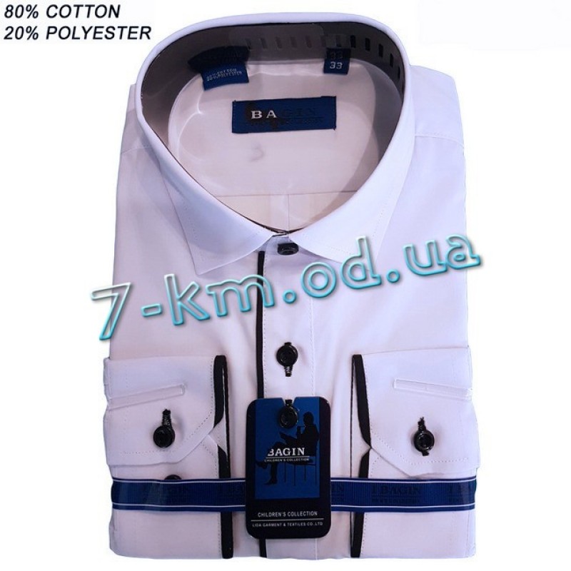 Рубашка для мальчиков д/р Vov3-2 коттон 9 шт (28-36 р)