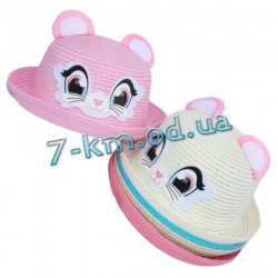 Шляпа для девочек VeT80357 коттон 5 шт (52 см)