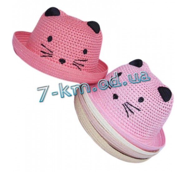 Шляпа для девочек VeT80358 коттон 5 шт (52 см)