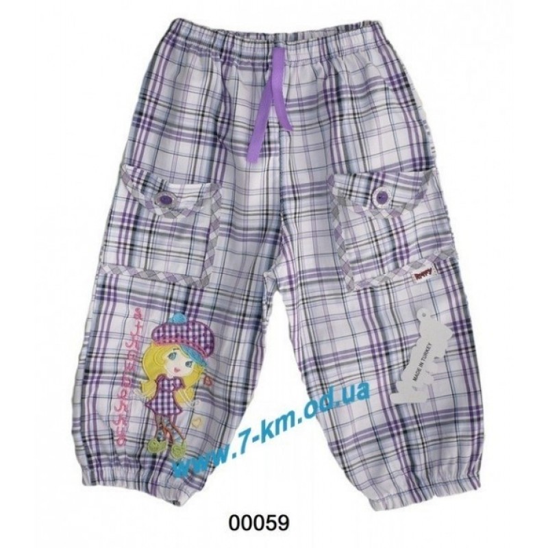 Капрі для дівчаток Vit00059 коттон 3 шт (4-6 років)