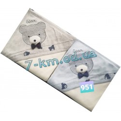 Полотенце для купания Len_951 махра 1 шт (90х90 см)