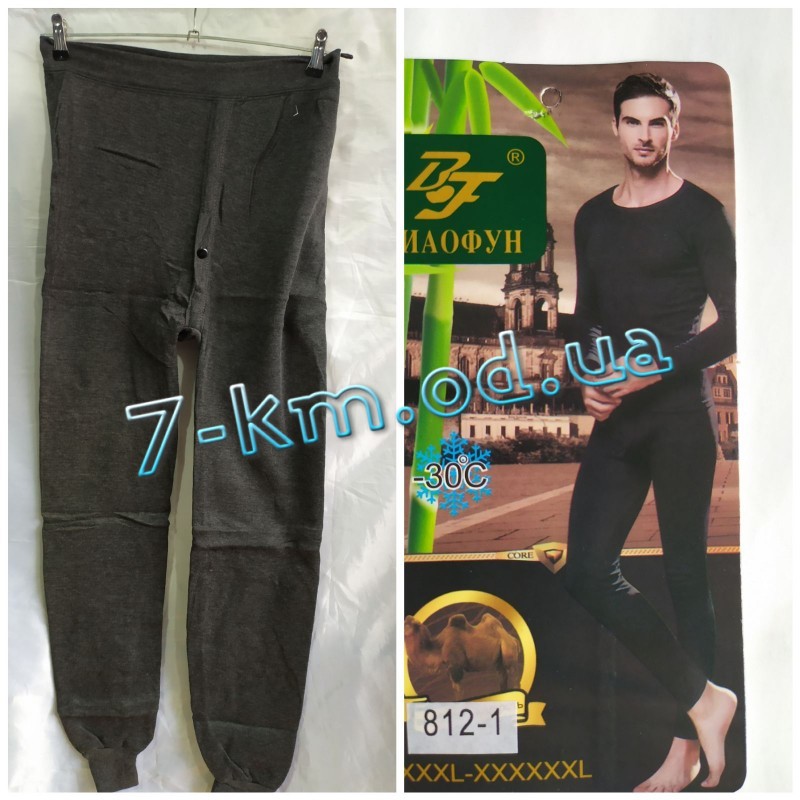 Гамаши мужские SemK812-1 байка 6 шт (48-54 р)