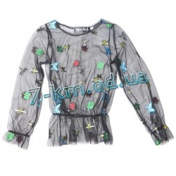 Блуза для девочек ALL1101 фатин 4 шт (5-8 лет)