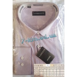 Рубашка мужская RaPa020285 коттон 12 шт (39-46 р-р)