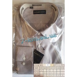 Рубашка мужская RaPa020274 коттон 12 шт (39-46 р-р)