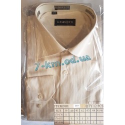 Рубашка мужская RaPa020273 коттон 12 шт (39-46 р-р)