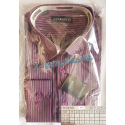 Рубашка мужская RaPa020251 коттон 12 шт (39-46 р-р)