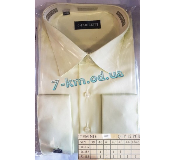 Рубашка мужская RaPa020299 коттон 12 шт (39-46 р-р)