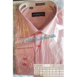 Рубашка мужская RaPa020287 коттон 12 шт (39-46 р-р)