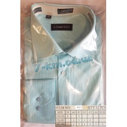 Рубашка мужская RaPa020266 коттон 12 шт (39-46 р-р)