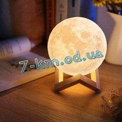 3D светильник-ночник ShopAD17223-7 "Луна" без пульта