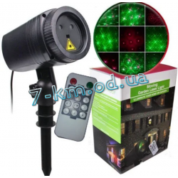 Проектор - лазер ShopAD17223-9 (точки красный/синий )