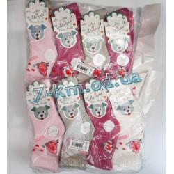 Шкарпетки для дівчаток NvS201005 махра 12 шт