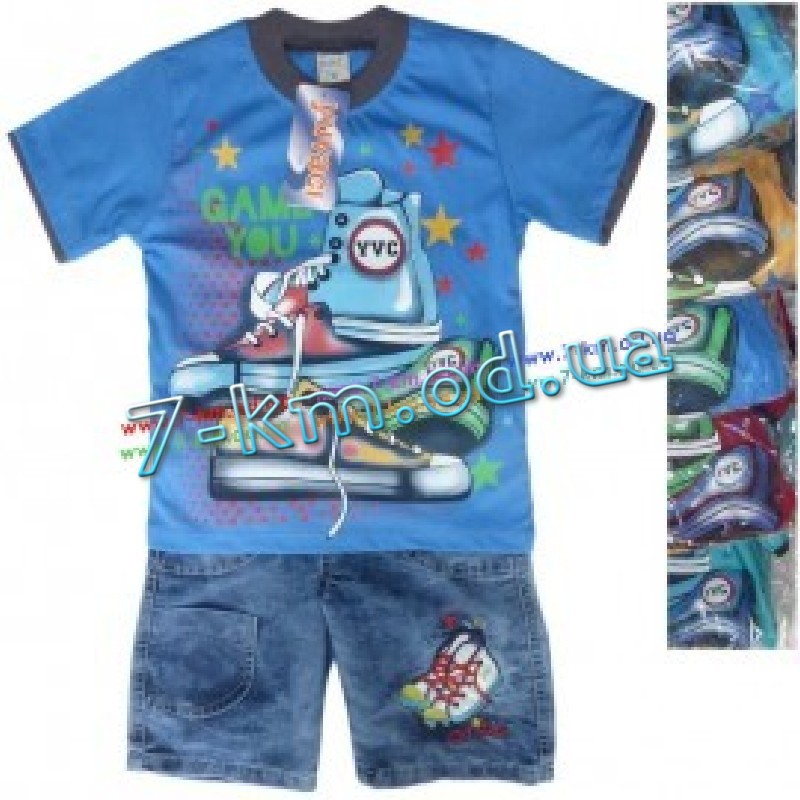 Костюм для хлопчиків Vit314 джинс 3 шт (4-6 років)