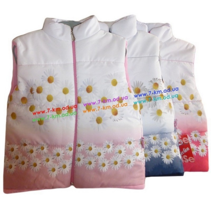 Безрукавка для девочек Vit630 синтепон 3 шт (2-4 года)