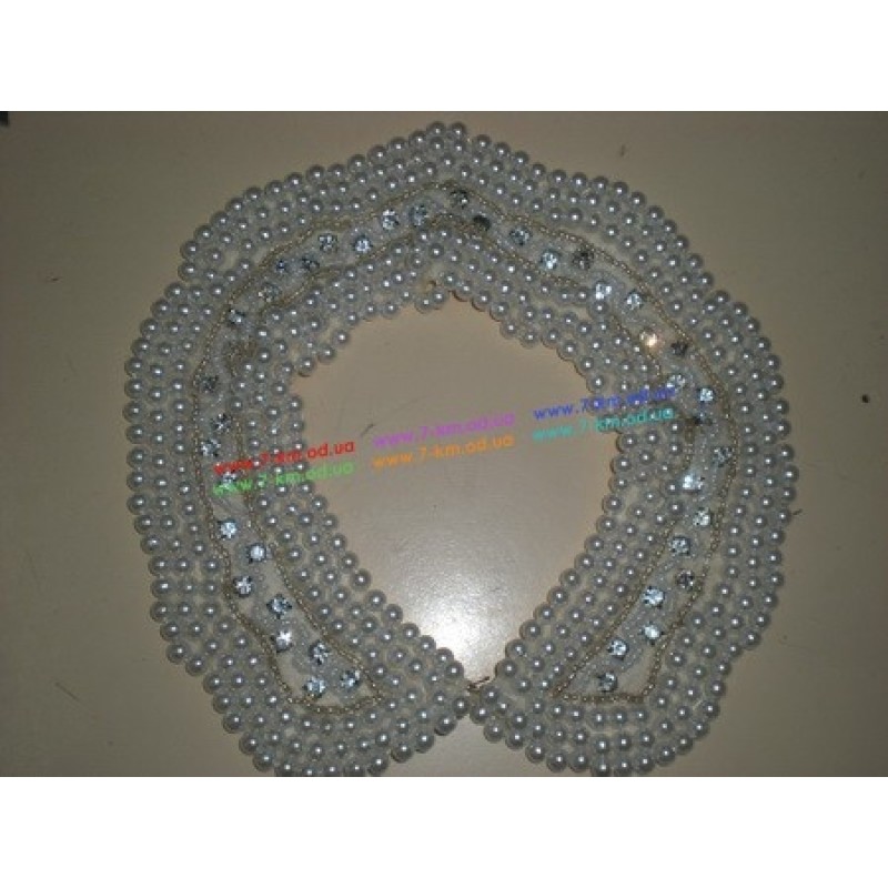 Воротник BIG6191 бисер 1 шт