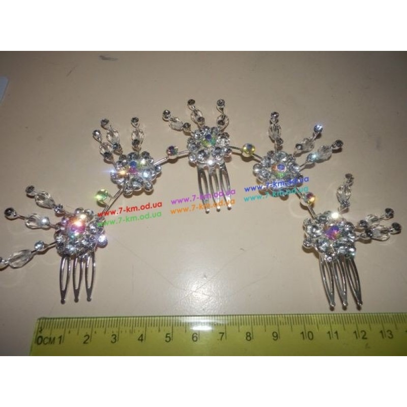 Гребень BIG7272 стразы 1 шт