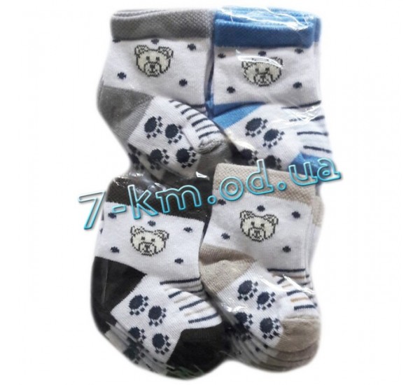 Шкарпетки для немовлят Vit0703d коттон 12 шт (0-3 міс)