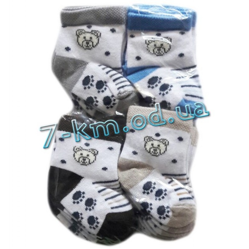 Шкарпетки для немовлят Vit0703d коттон 12 шт (0-3 міс)