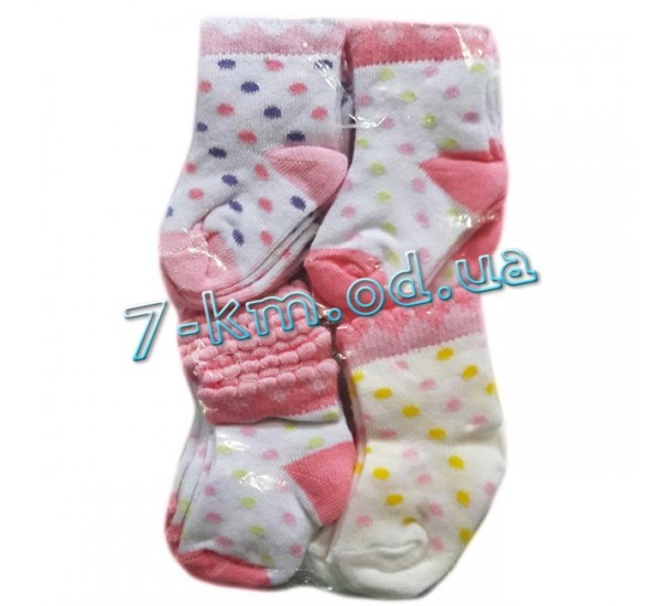 Шкарпетки для немовлят Vit0703a коттон 12 шт (0-3 міс)