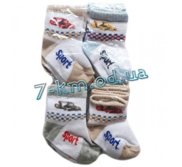 Шкарпетки для немовлят Vit0703f коттон 12 шт (0-3 міс)