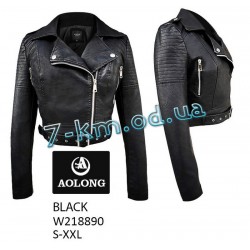 Куртка женская ZeL1365.8890 экокожа 5 шт (S-2XL)