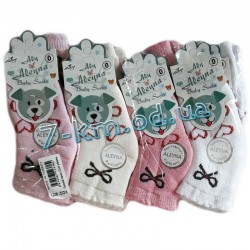 Шкарпетки для дівчаток Vit0071c махра 12 шт