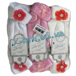 Шкарпетки для дівчаток Vit0071a махра 12 шт