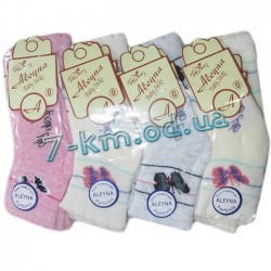 Шкарпетки для дівчаток Vit0071b махра 12 шт