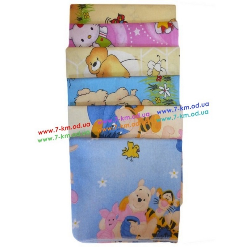 Пелюшка для малюків Vit4142 ситець 5 шт (105х95 см)