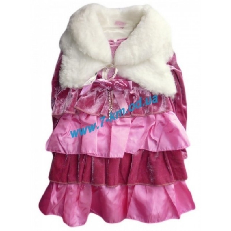 Сукня для дівчаток Vit05129 велюр 4 шт (3-6 років)