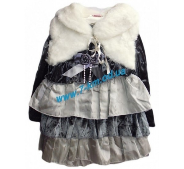 Сукня для дівчаток Vit05129 велюр 4 шт (3-6 років)
