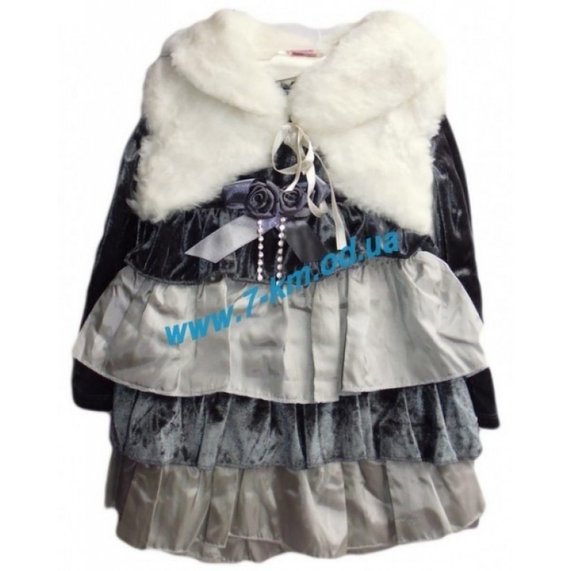 Сукня для дівчаток Vit05129 велюр 4 шт (3-6 років)