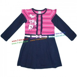 Платье для девочек Len1576 коттон 3 шт (2-4 года)