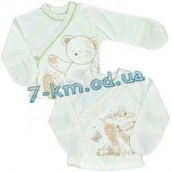 Сорочка для немовлят LenLa1T014 інтерлок 2 шт (0-3 міс)
