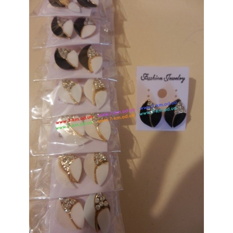 Сережки BIG6977 метал 12 пар