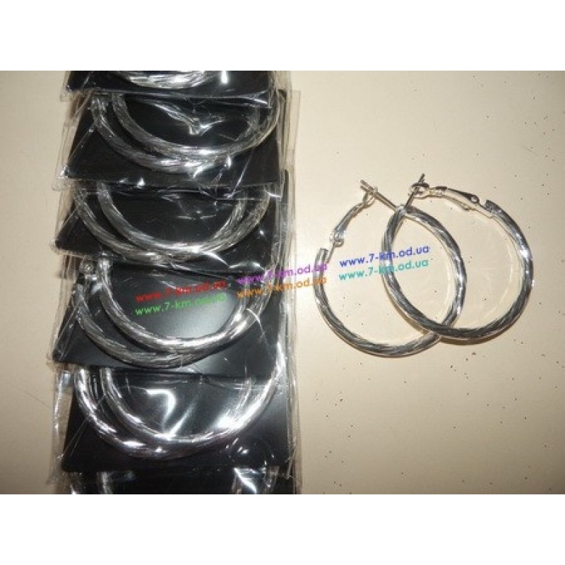 Сережки BIG7086 метал 12 пар