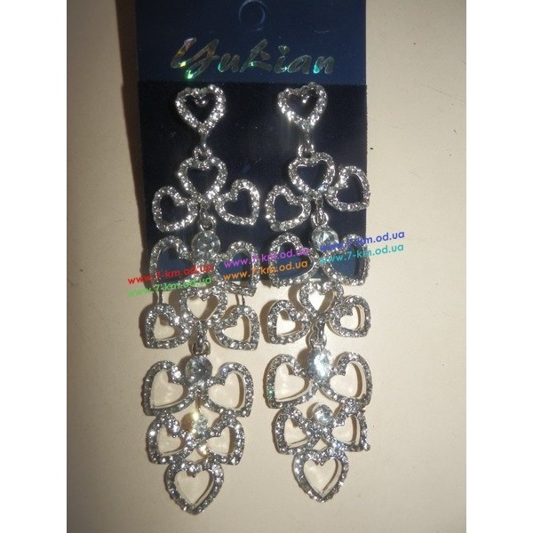 Серьги BIG7542 металл 1 пара