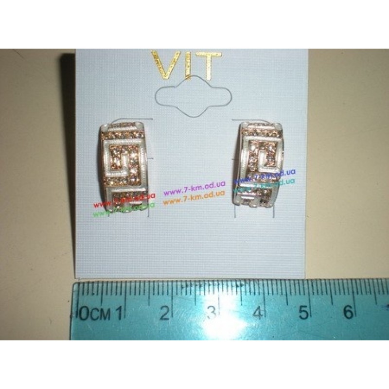 Сережки BIG5926 метал 1 пара