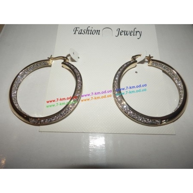 Серьги BIG7396 металл 1 пара