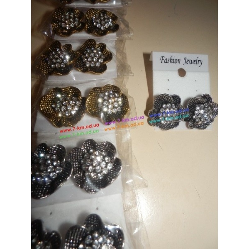 Сережки BIG7484 метал 12 пар