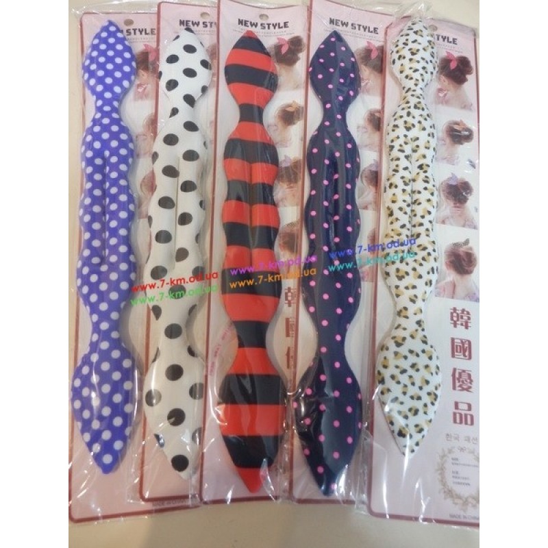 Твістер для волосся BIG7553 мікрофібра 12 шт