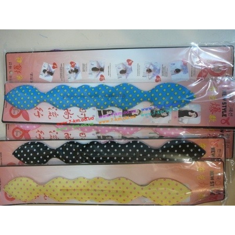 Твістер для волосся BIG7842 мікрофібра 12 шт